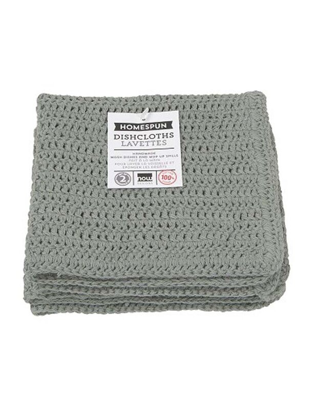 Now Designs Homespun Dishcloth Set of 2
