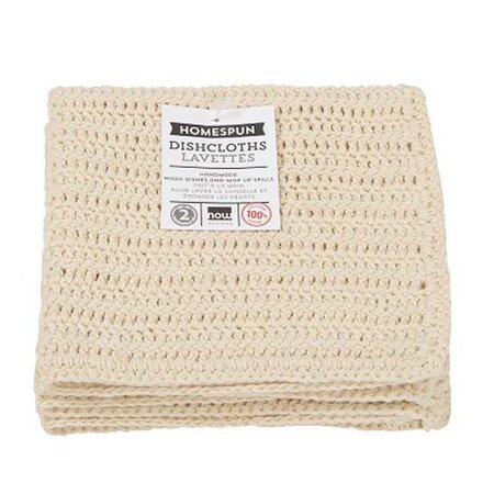 Now Designs Homespun Dishcloth Set of 2