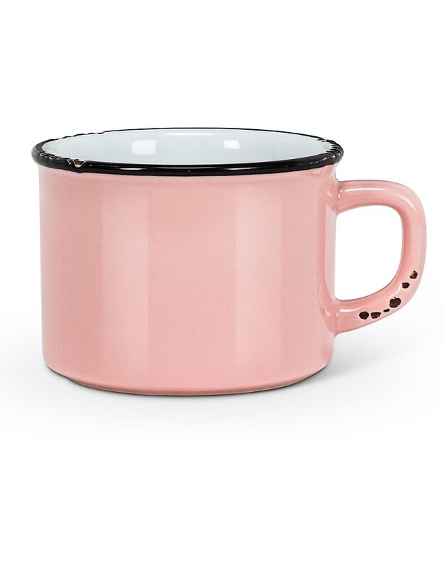 Abbott Enamel Look Cappuccino Mug