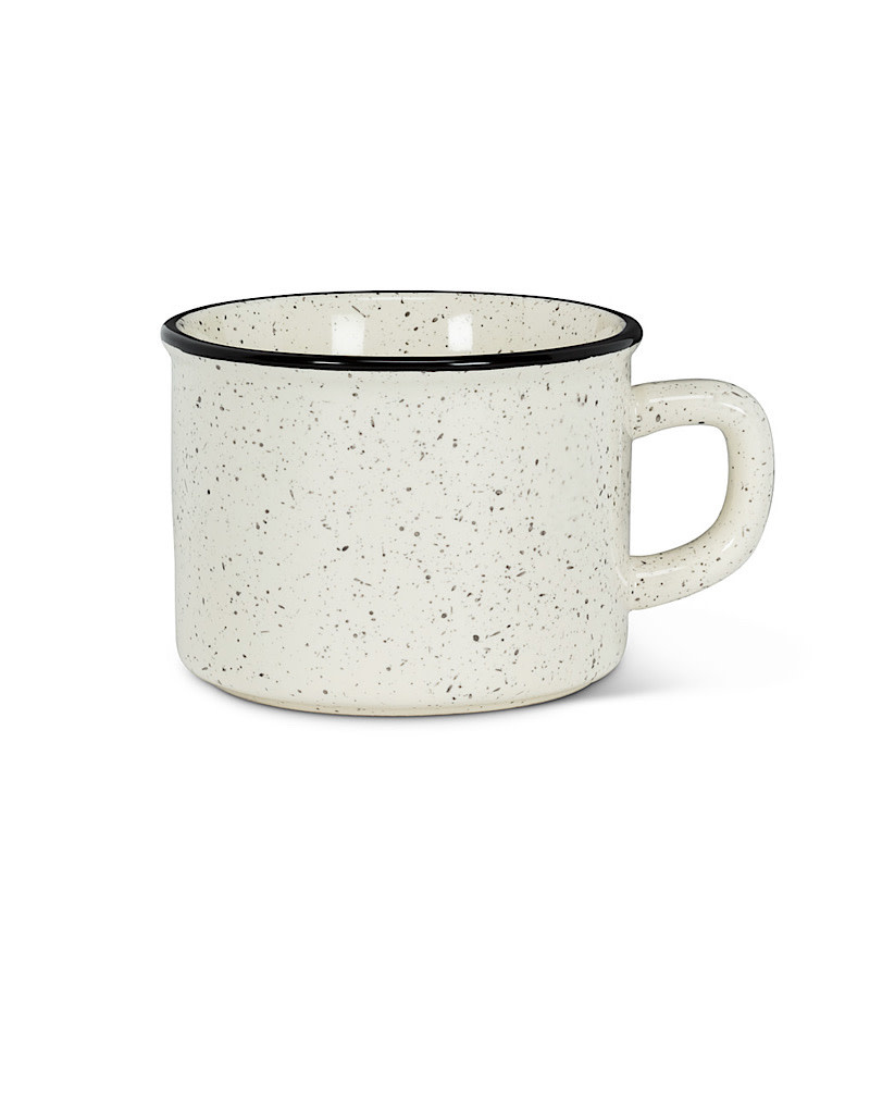 Abbott Enamel Look Cappuccino Mug