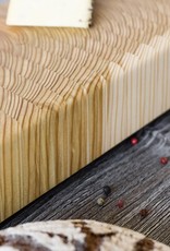 Wood Tiger Stripe Buffet Board #1  21 x 7 x 2.5 inches