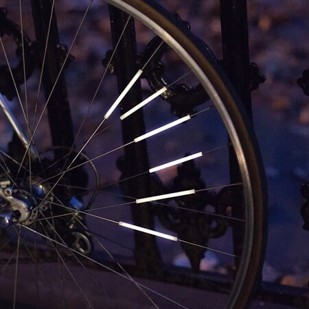 Kikkerland Bike Spoke Reflector (Set of 12)