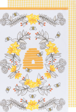 Now Designs Tea Towel Set 2 Bees