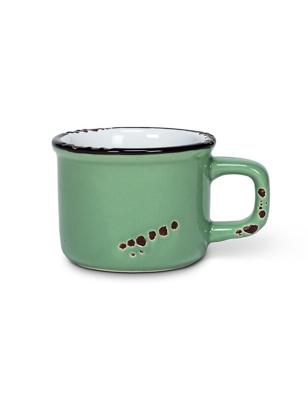 Abbott Enamel Look Espresso Mug