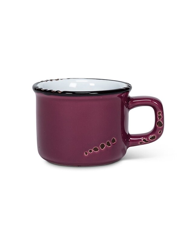 Abbott Enamel Look Espresso Mug