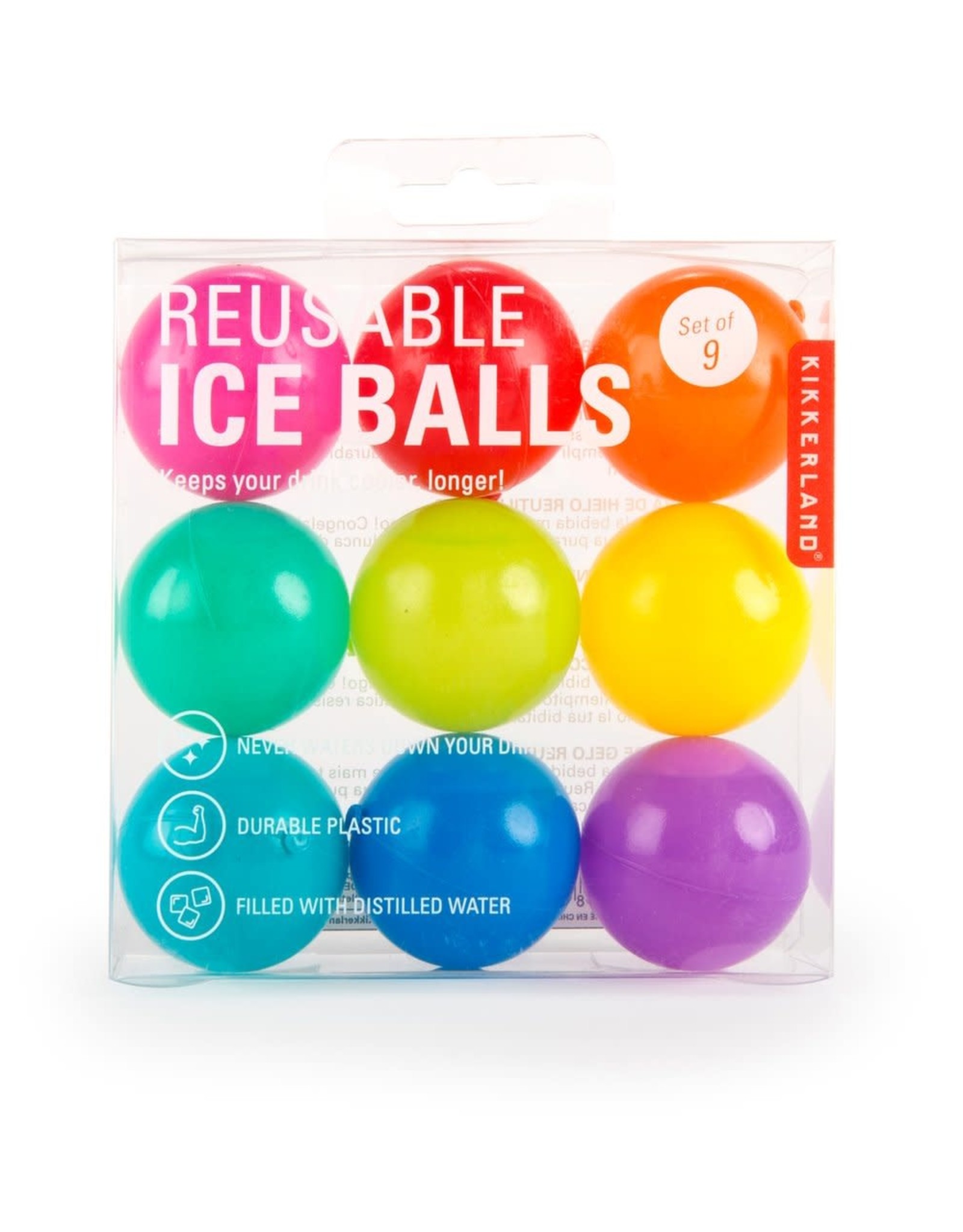 Kikkerland Reusable Ice balls