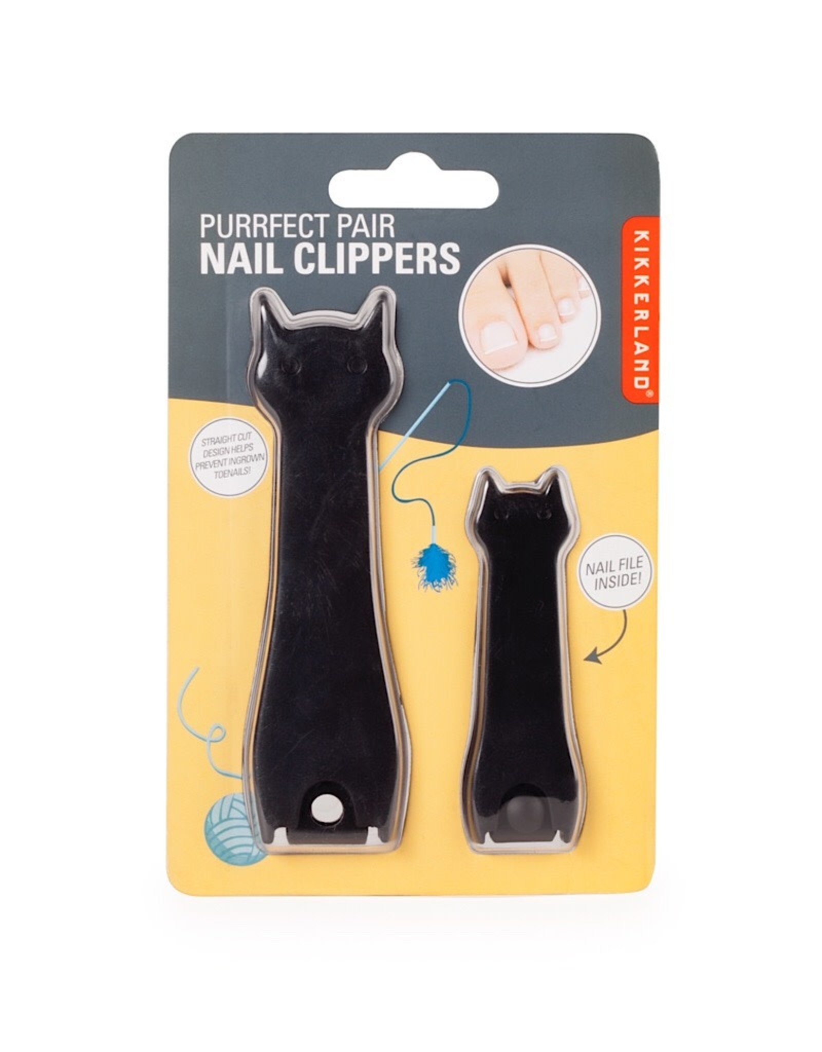 Kikkerland Purrfect Pair Nail Clippers