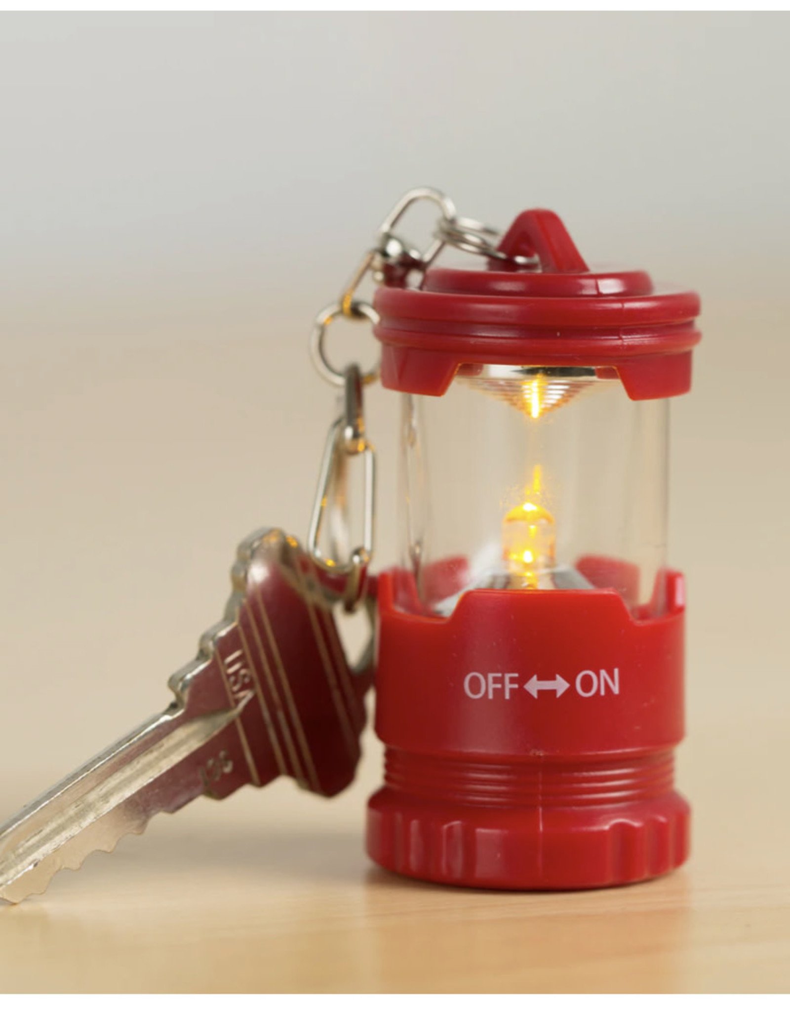 Kikkerland Mini Lantern Keychain