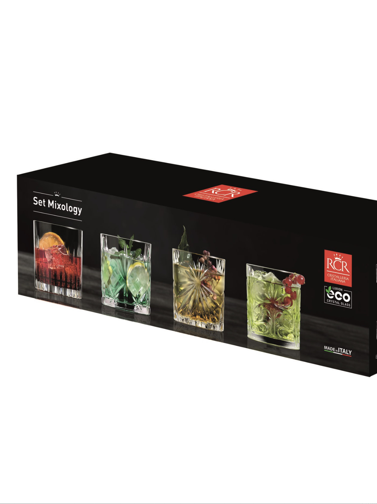 David Shaw Designs Mixology Tumbler set of 4