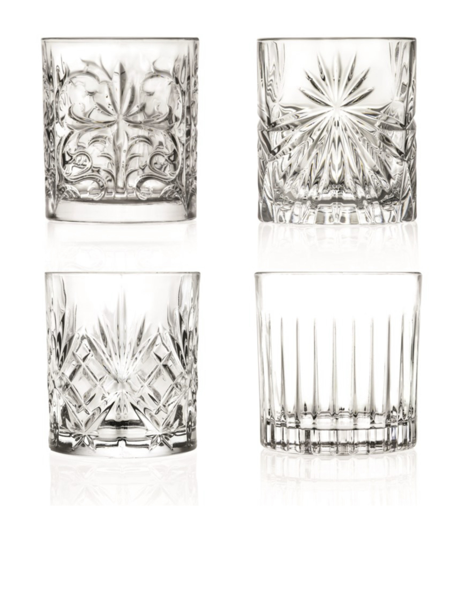 David Shaw Designs Mixology Tumbler set of 4
