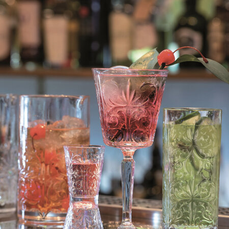 David Shaw Designs Tattoo Clessidra Shot Glass x6
