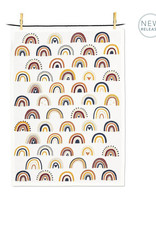 56-KT-BOHEMIAN Boho Rainbows Tea Towel 20x28