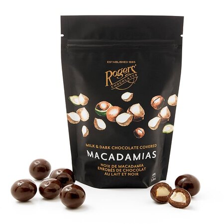 Rogers' Chocolates Double Chocolate Dipped Macadamias