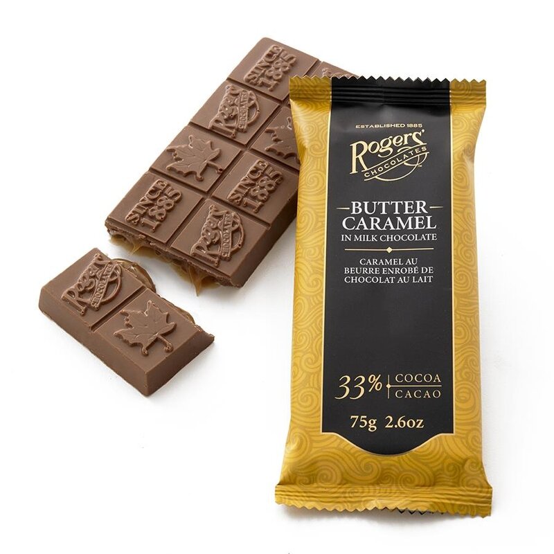 Rogers' Chocolates Milk Chocolate Butter Caramel Bar