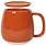 Danica Terracotta Tint Mug with Lid