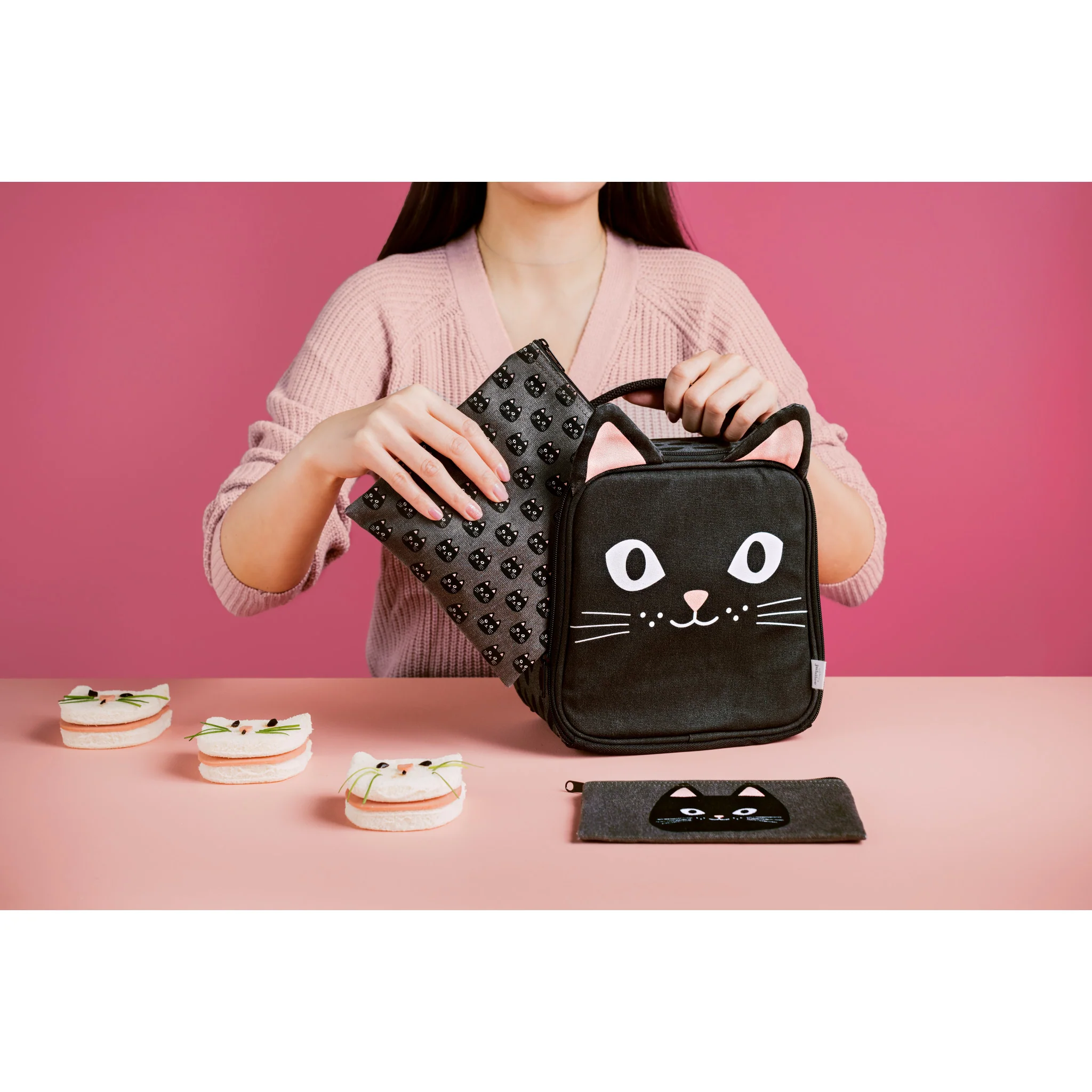 Danica Jubilee Daydream Cat Lets Do Lunch Bag