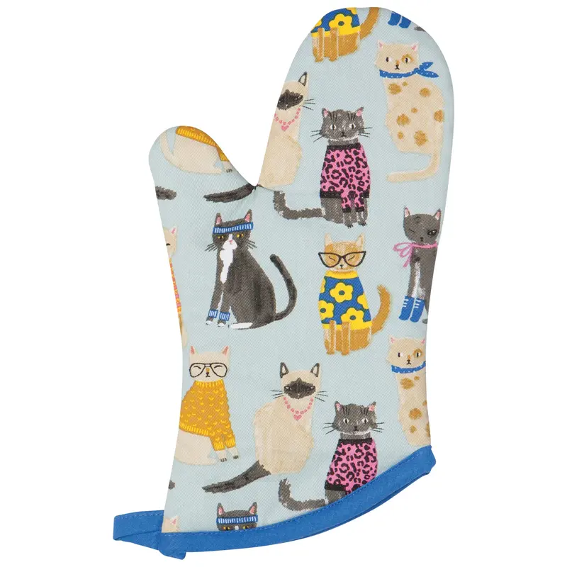 Danica Jubilee Feline Fine Oven Mitt Set