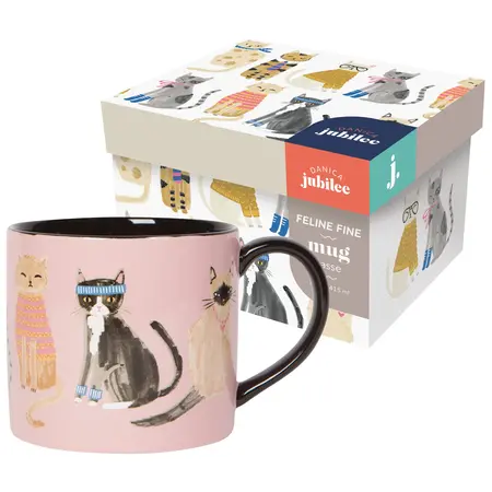 Danica Jubilee Feline Fine Mug in a Box