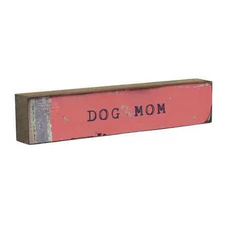 Cedar Mountain Dog Mom Wooden Sign