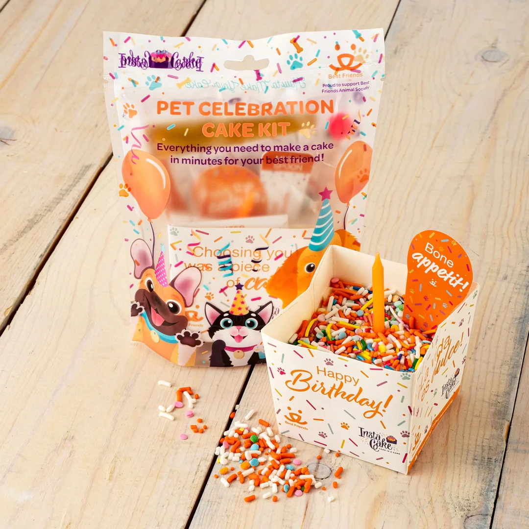 InstaCake Best Friends Dog Cake kit