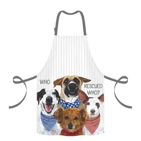Who Rescued Who Apron