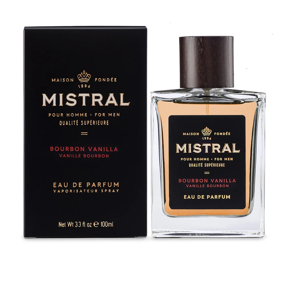 Mistral Bourbon Vanilla Men's Cologne