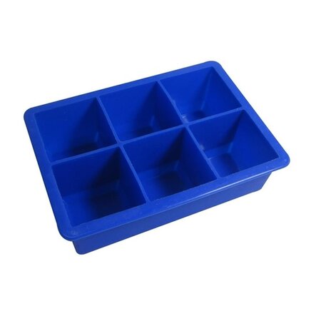 Port Style Oversize Silicone Ice Cube Tray