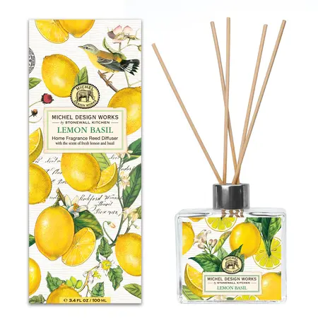 Michel Design Works Lemon Basil Reed Diffuser