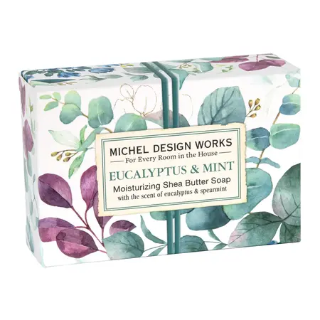 Michel Design Works Eucalyptus Mint Boxed Soap 4.5oz