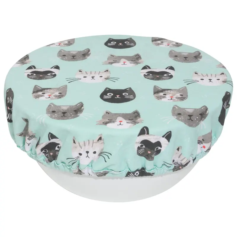Cats Meow Bowl Covers Set of 2