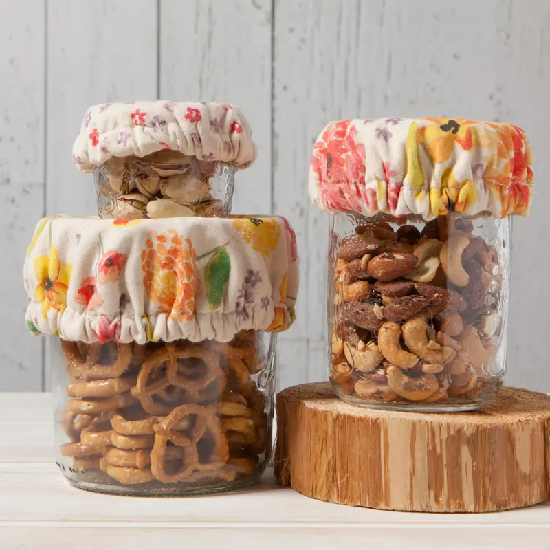 Now Designs Cottage Floral Bowl Covers Mini Set of 3