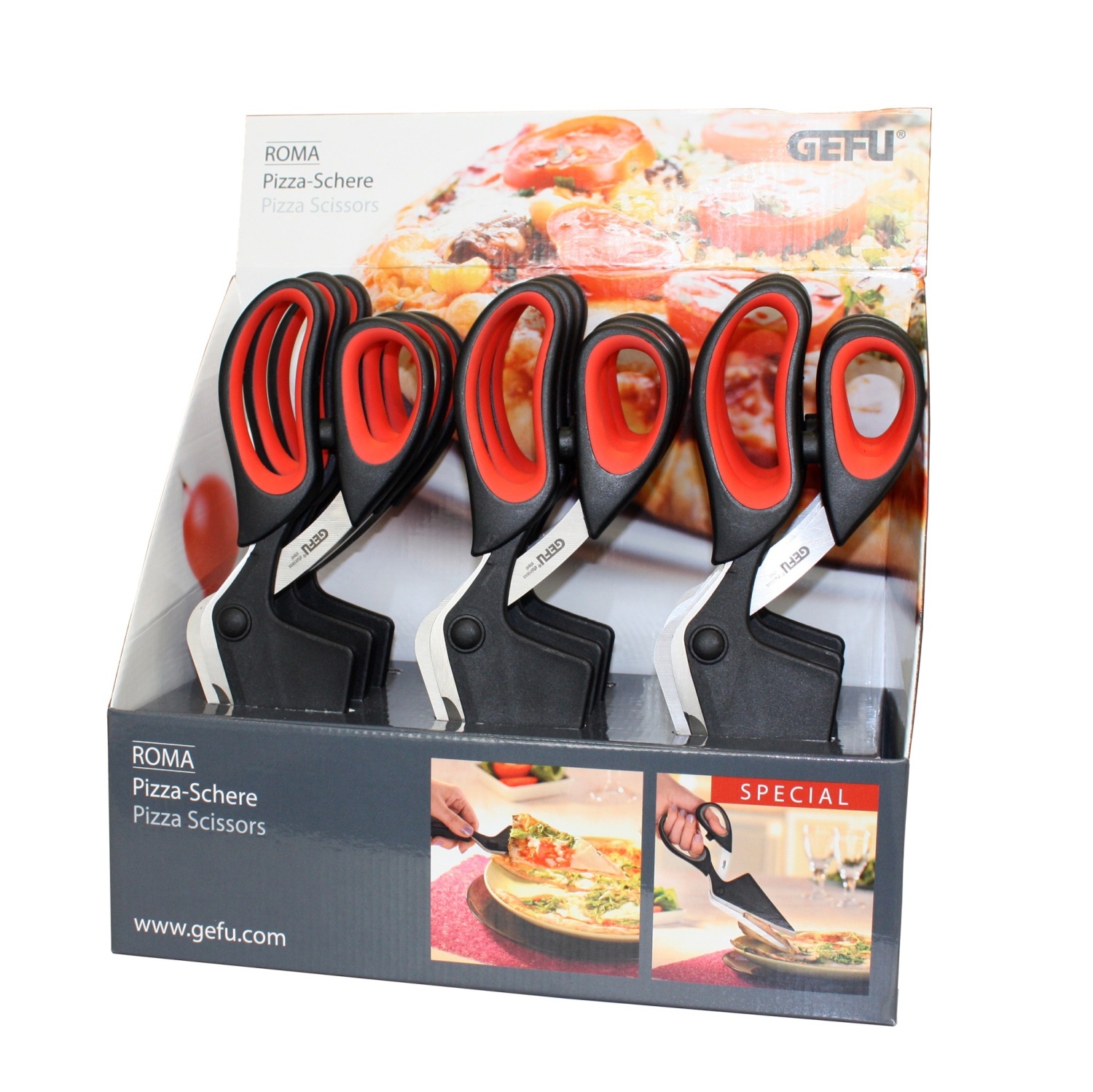 GEFU Pizza Slicer & Server