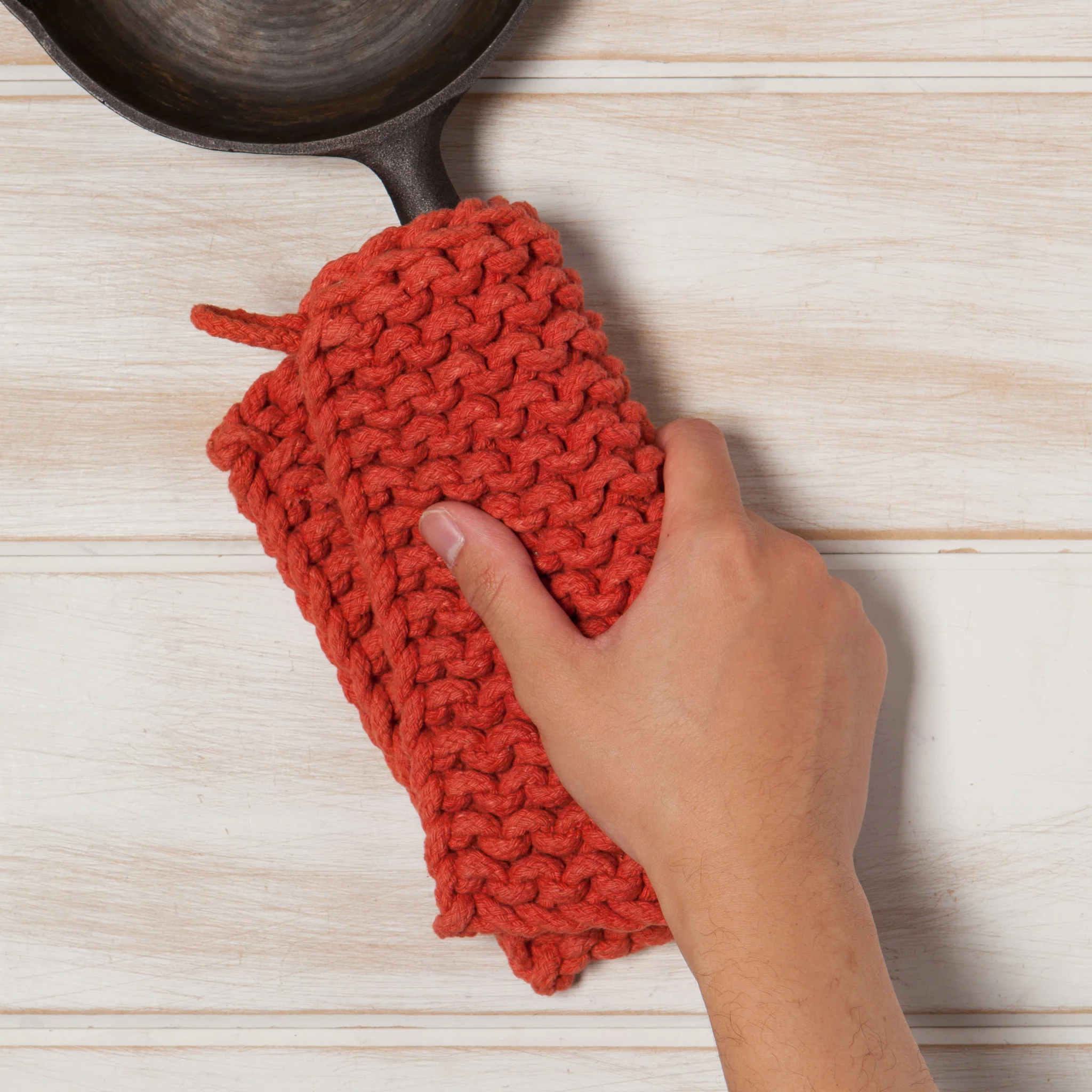 Danica Heirloom Knit Pot Holder
