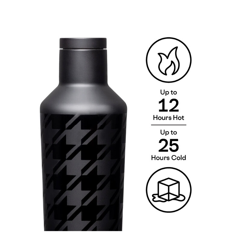 Corkcicle Onyx Houndstooth Canteen