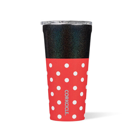 Corkcicle Tumbler 16oz Disney Minnie Polka Dot Red