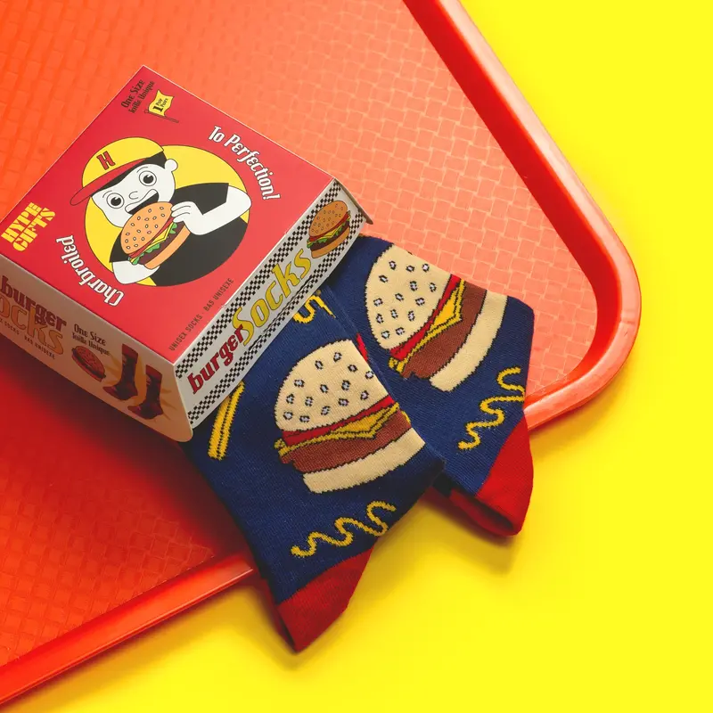 Main & Local Burger Socks