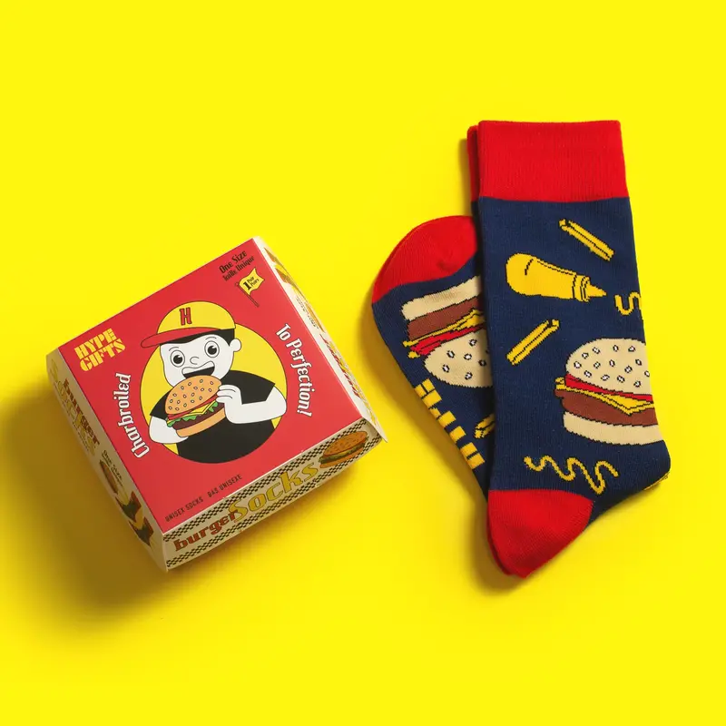 Main & Local Burger Socks