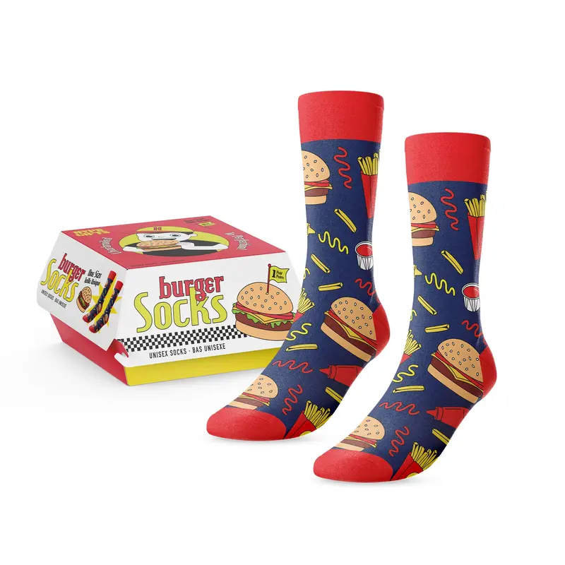 Main & Local Burger Socks