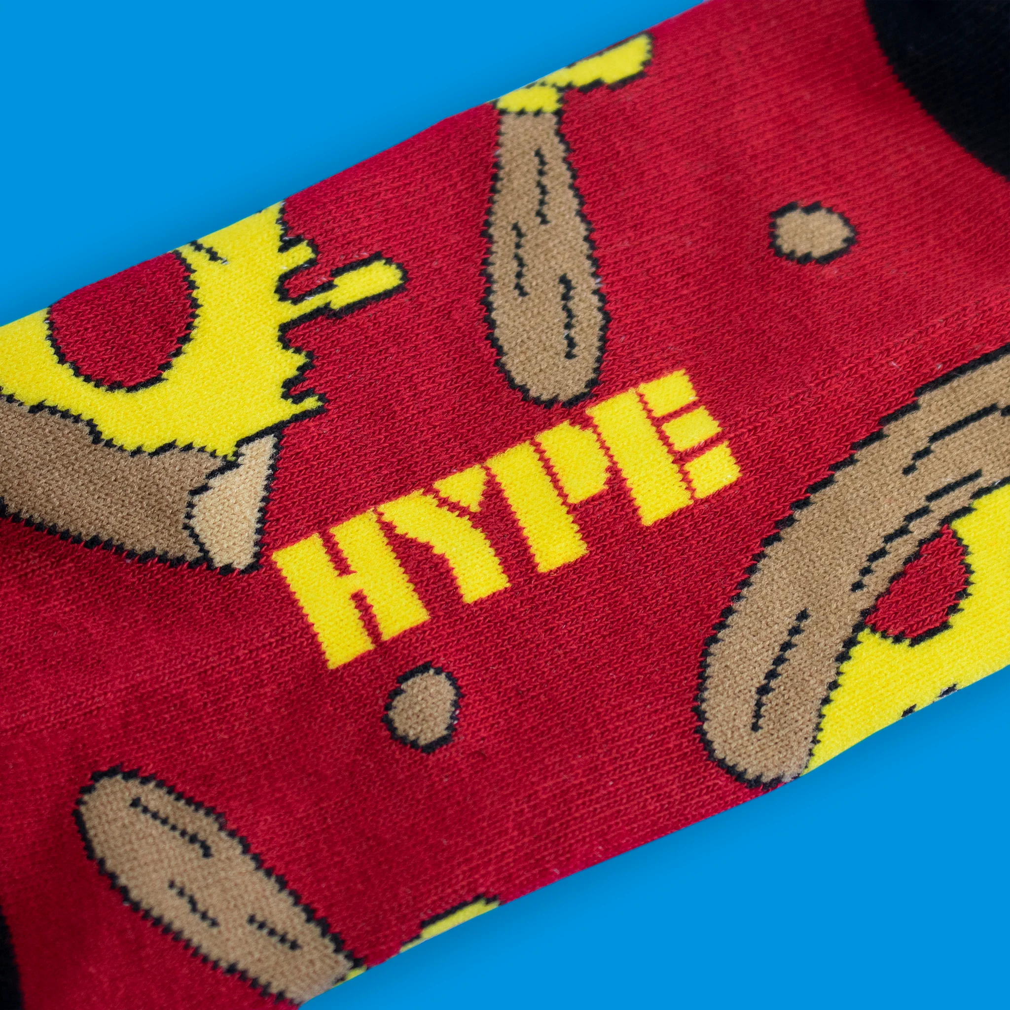 Main & Local Pizza Socks