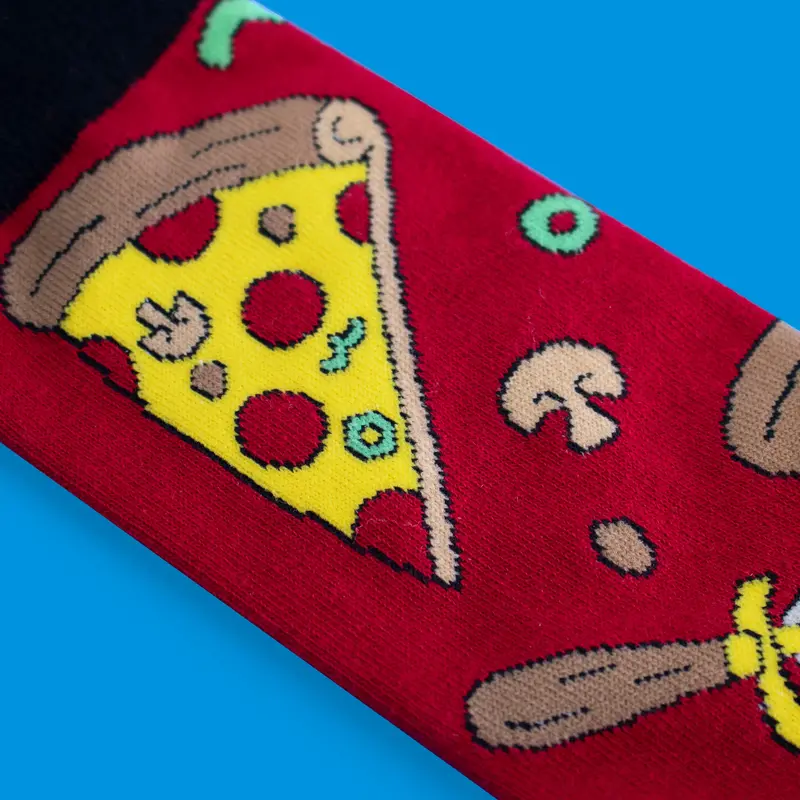 Main & Local Pizza Socks