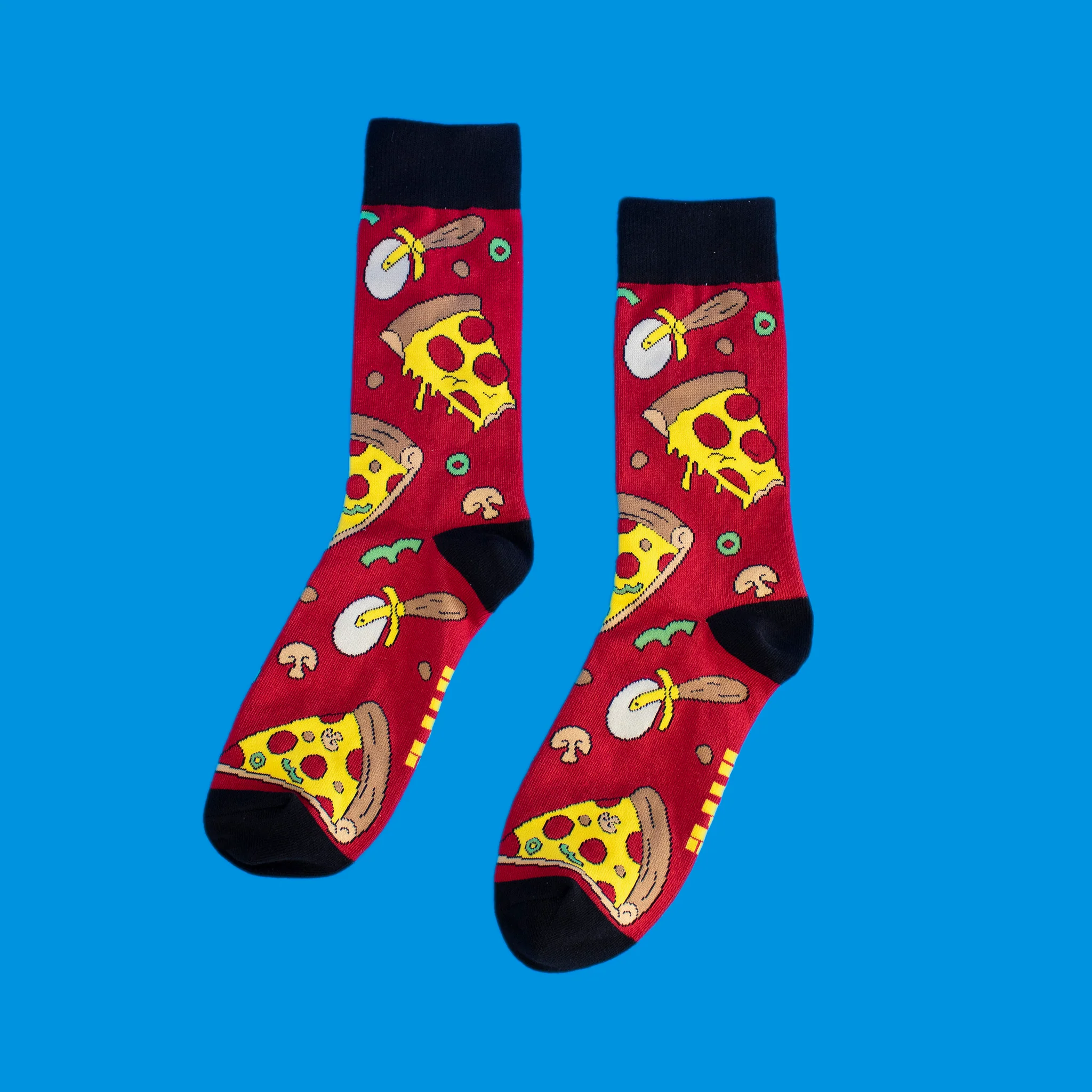 Main & Local Pizza Socks