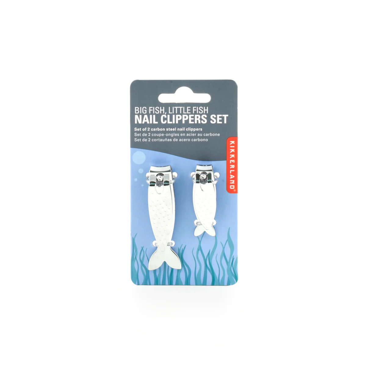 Kikkerland Fish Nail Clippers Set of 2