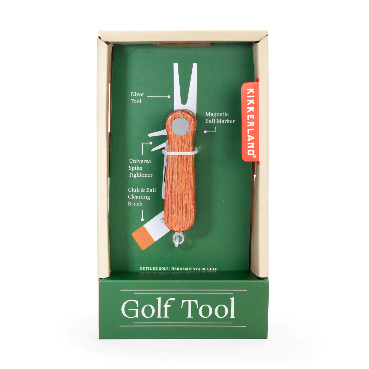 Kikkerland 4-in-1 Golf Multi Tool