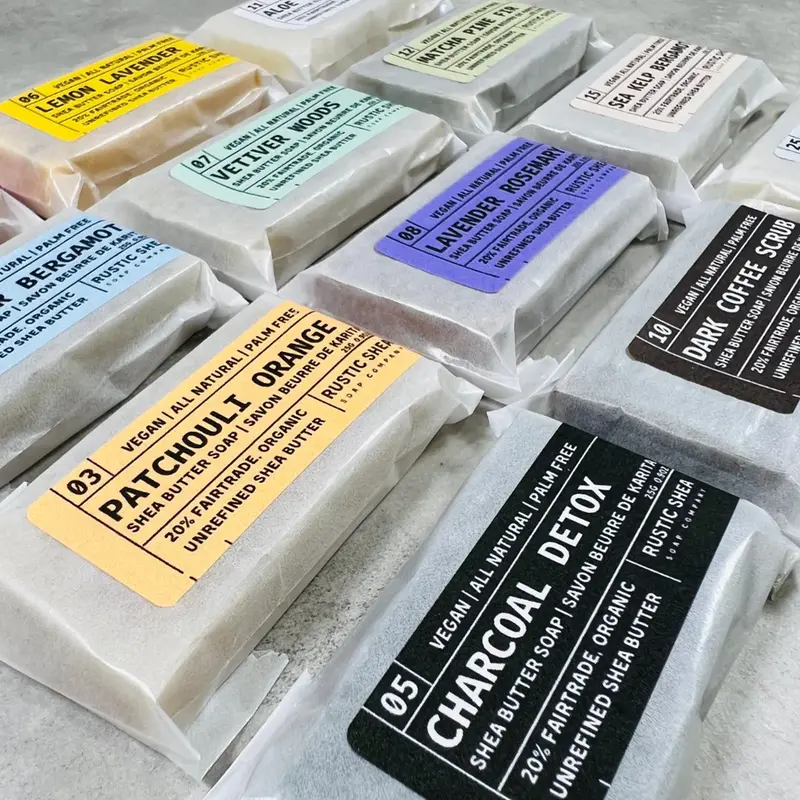 Rustic Shea Soap Company Classic Collection Assorted Mini Shea Soaps