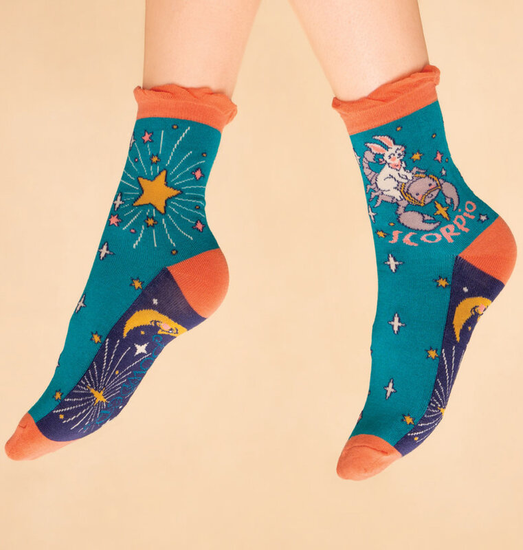 Powder Design Bamboo Zodiac Design Socks