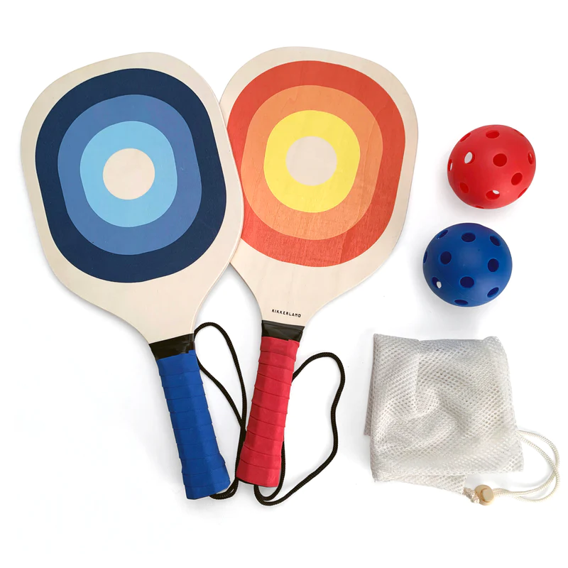 Kikkerland Pickleball Set
