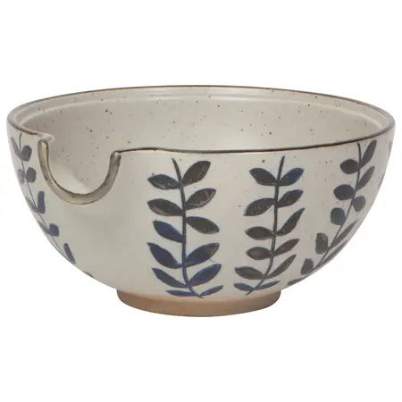 Danica Heirloom Medium Stoneware Vine Mixing Bowl 7.5"