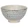 Danica Heirloom Small Stoneware Scribble Bowl 4.75"