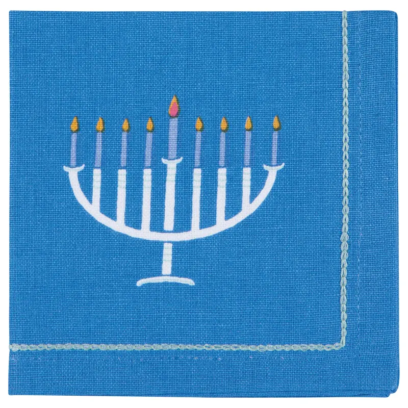 Danica Jubilee Bright Hanukkah Cocktail Napkin Set