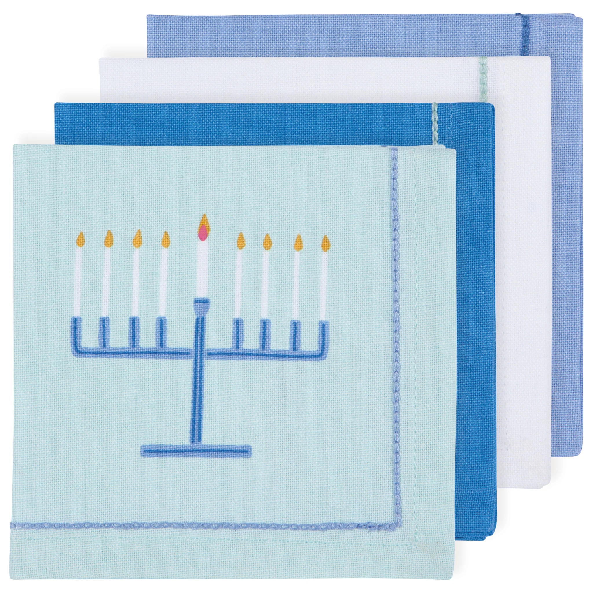 Danica Jubilee Bright Hanukkah Cocktail Napkin Set
